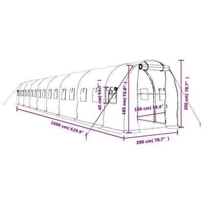 Serra Con Telaio In Acciaio 32 M²