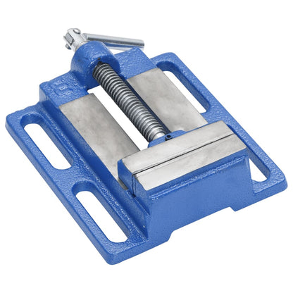 Morsa Per Trapano Blu In Ghisa