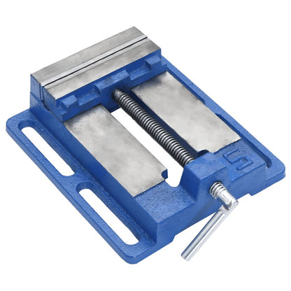 Morsa Per Trapano Blu In Ghisa
