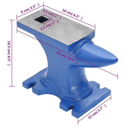 Incudine Blu 10,9 Kg In Ghisa