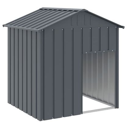 Casetta Cani Con Tetto 117X103X123 Cm Acciaio Zincato