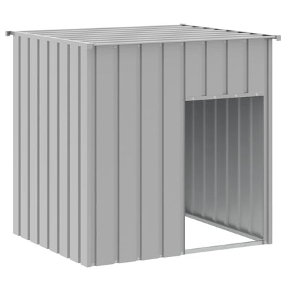 Casetta Cani Tetto 110X103X109 Cm Acciaio Zincato
