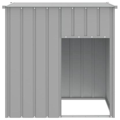 Casetta Cani Tetto 110X103X109 Cm Acciaio Zincato