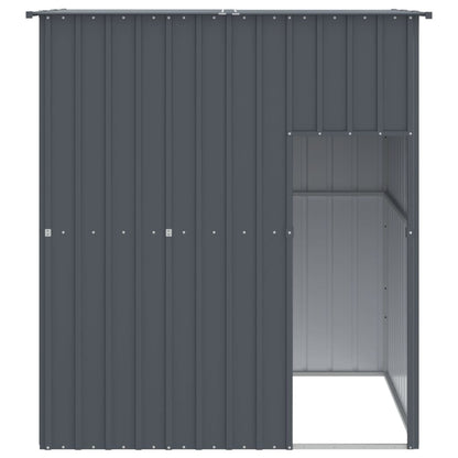 Casetta Cani Con Tetto 165X153X181 Cm Acciaio Zincato