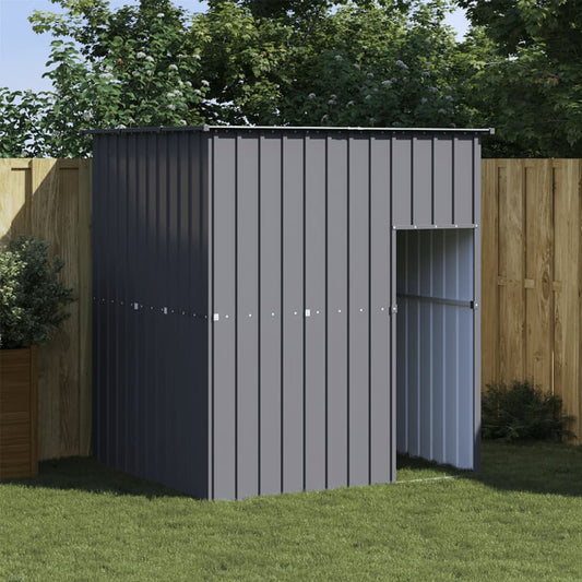 Casetta Cani Con Tetto 165X153X181 Cm Acciaio Zincato