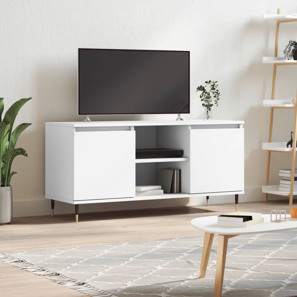 Mobile Porta Tv 104X35X50Cm In Legno Multistrato