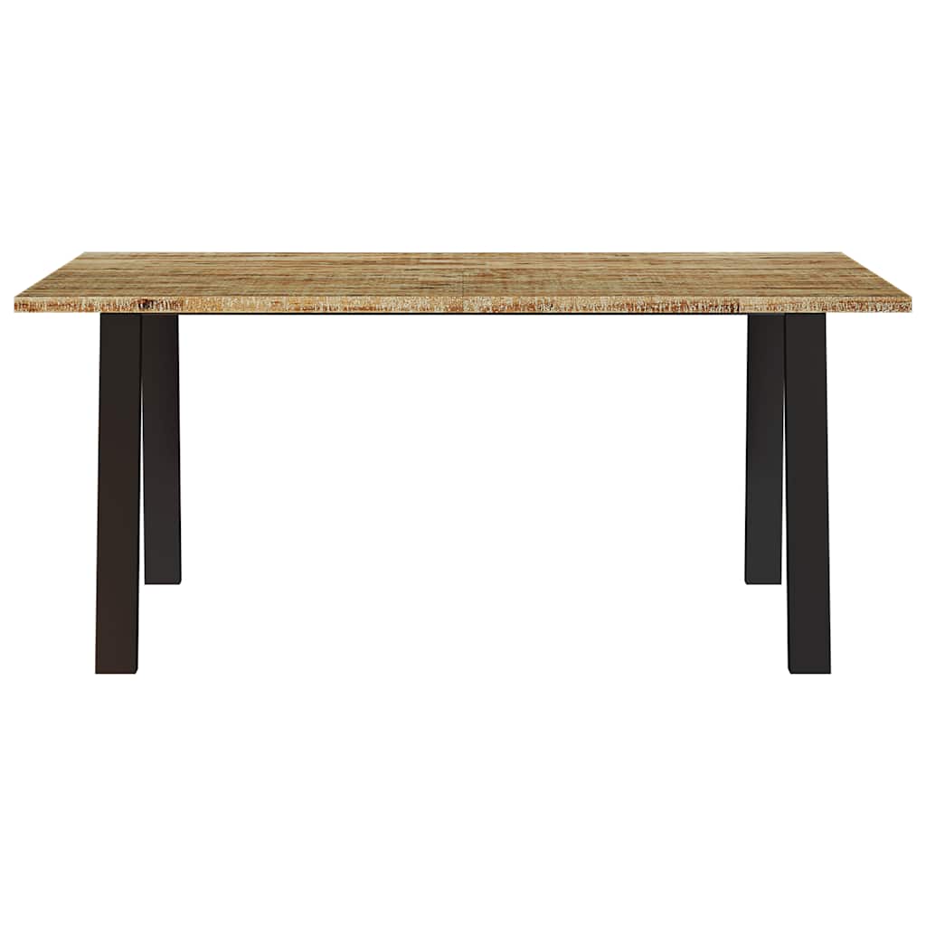 Tavolo Da Pranzo 150X90X75 Cm In Legno Massello Di Acacia
