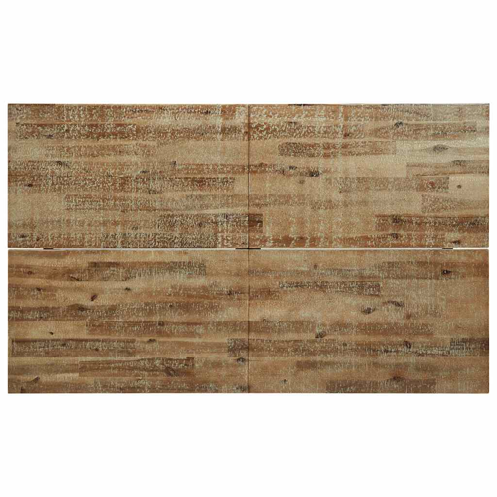 Tavolo Da Pranzo 150X90X75 Cm In Legno Massello Di Acacia