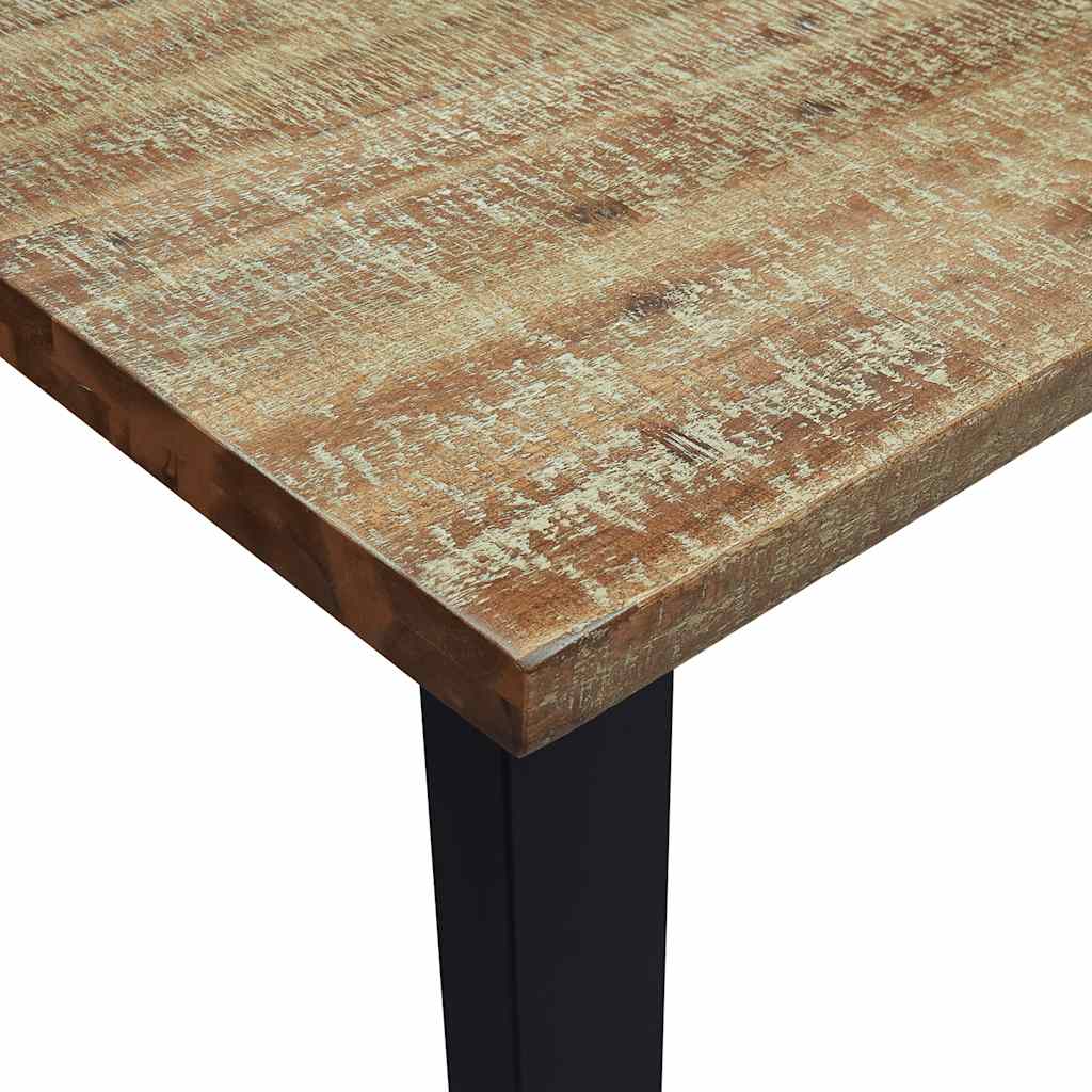 Tavolo Da Pranzo 150X90X75 Cm In Legno Massello Di Acacia