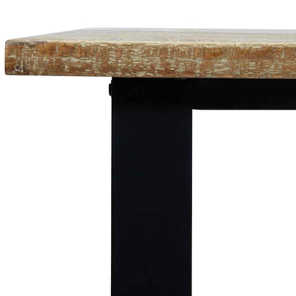 Tavolo Da Pranzo 150X90X75 Cm In Legno Massello Di Acacia