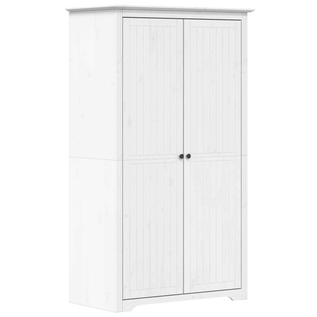 Armadio Bodo 99X53,5X173 Cm In Legno Massello Di Pino