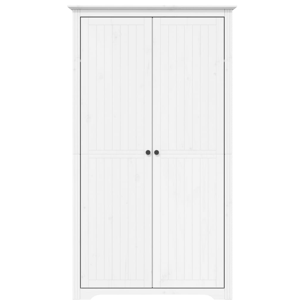 Armadio Bodo 99X53,5X173 Cm In Legno Massello Di Pino
