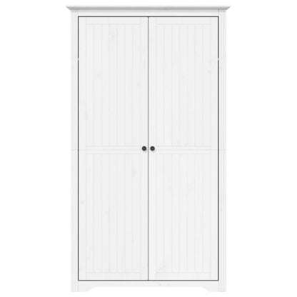 Armadio Bodo 99X53,5X173 Cm In Legno Massello Di Pino