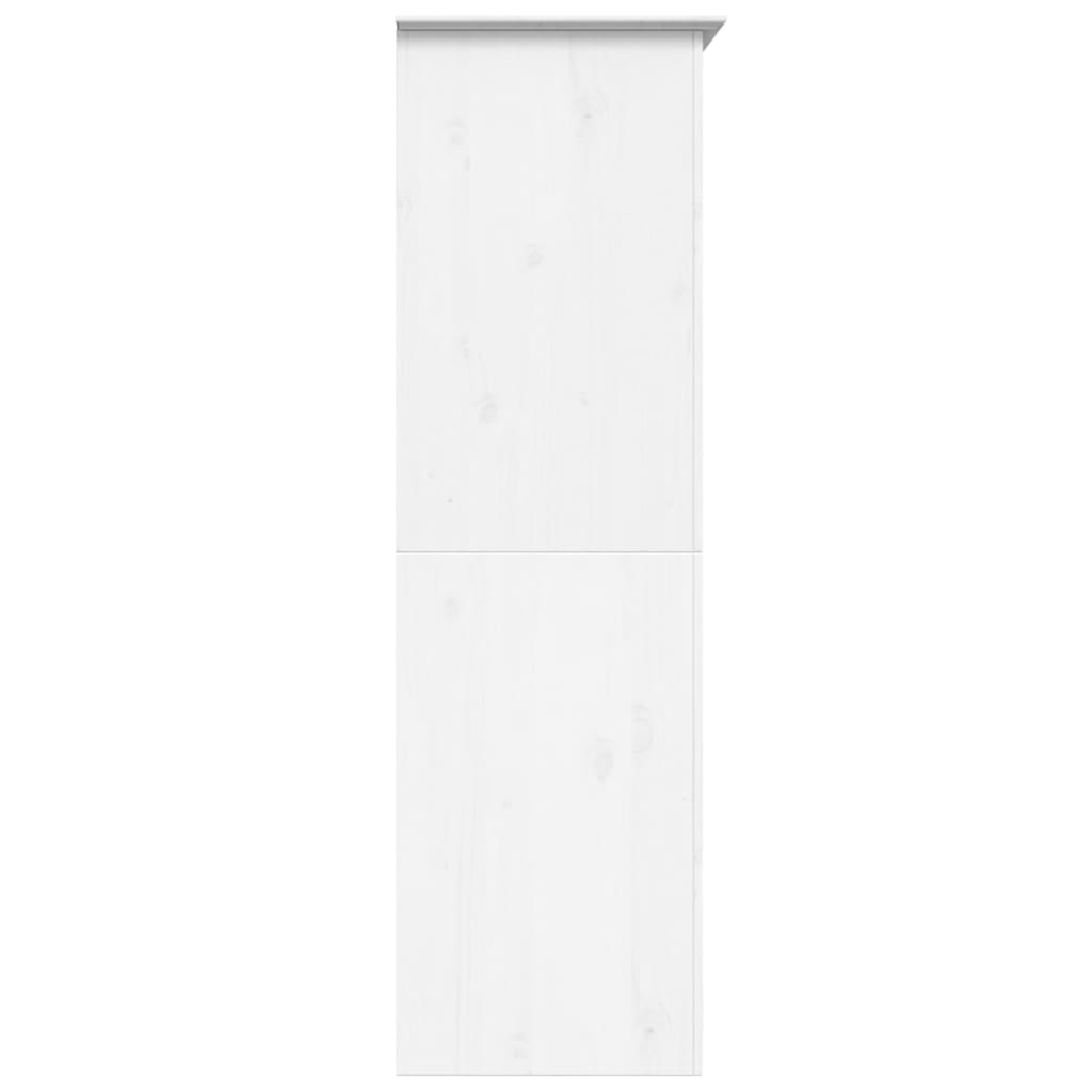 Armadio Bodo 99X53,5X173 Cm In Legno Massello Di Pino