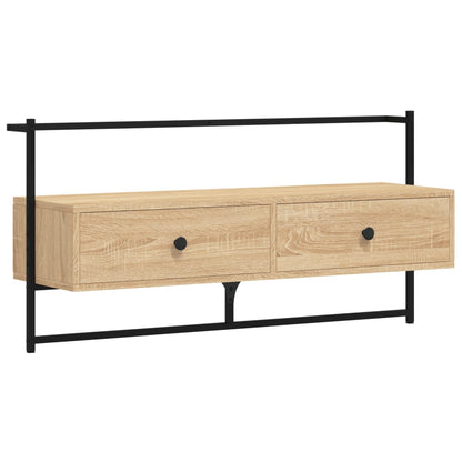 Mobile Tv A Muro 100,5X30X51 Cm Legno Multistrato