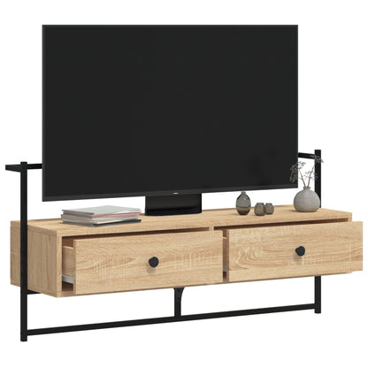 Mobile Tv A Muro 100,5X30X51 Cm Legno Multistrato