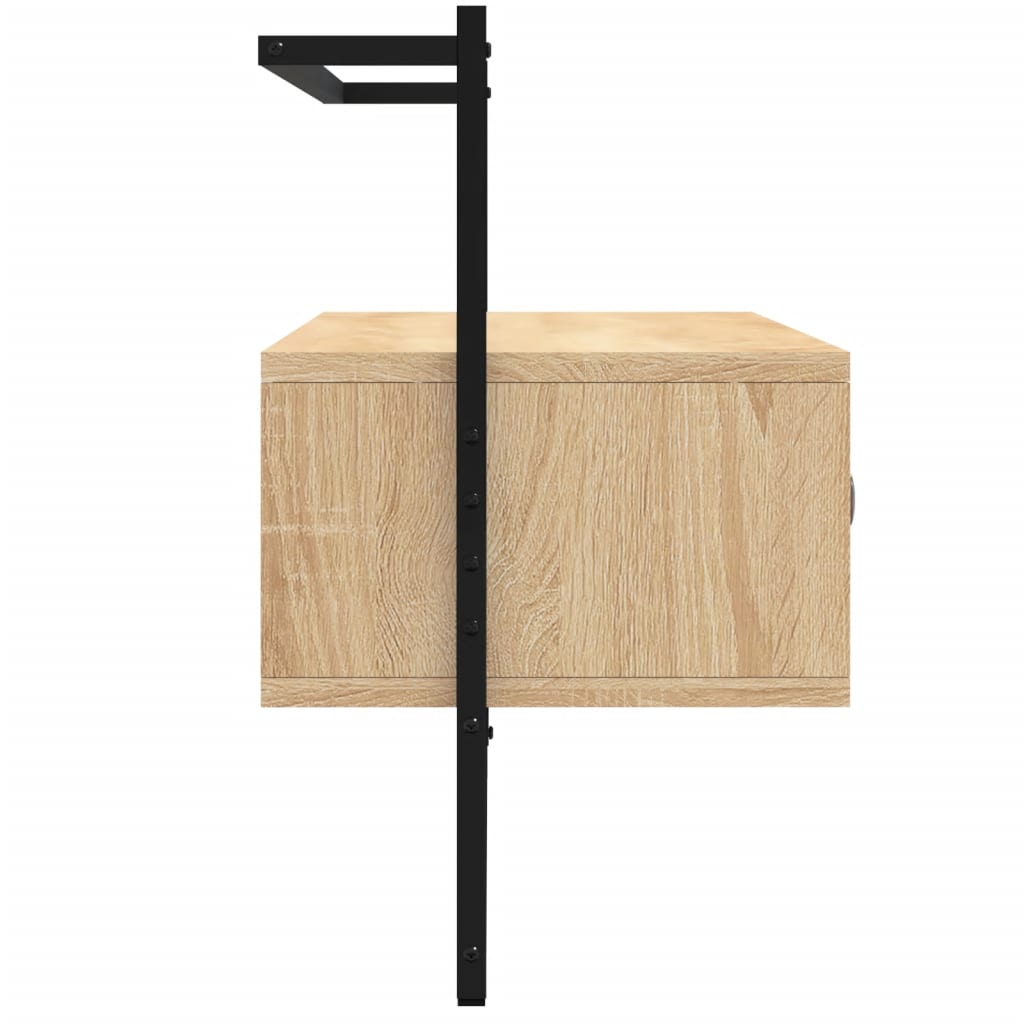 Mobile Tv A Muro 100,5X30X51 Cm Legno Multistrato