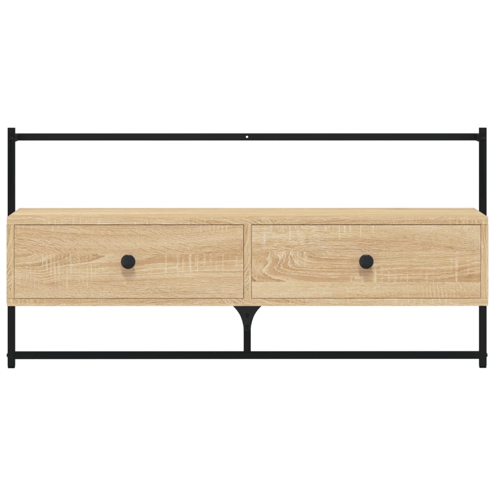 Mobile Tv A Muro 100,5X30X51 Cm Legno Multistrato
