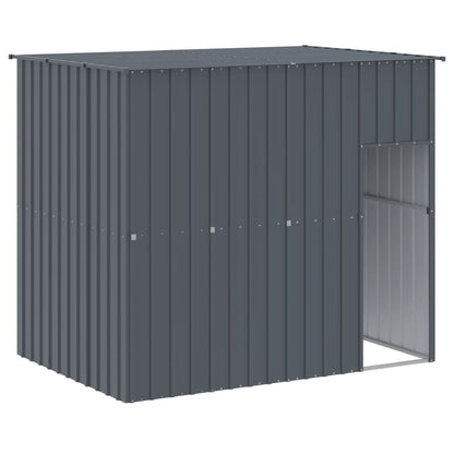 Casetta Cani Con Corsa 214X1069X181Cm Acciaio Zincato