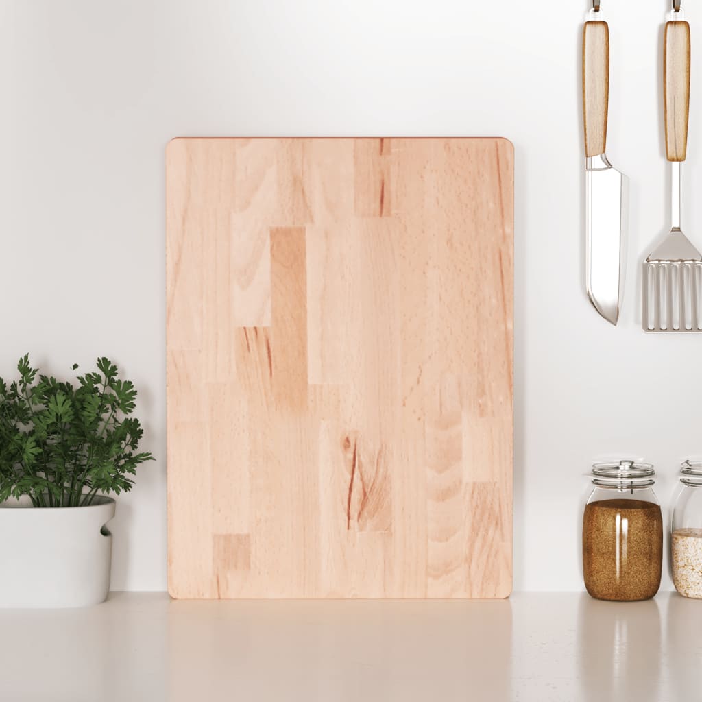 Tagliere In Legno Massello Di Faggio