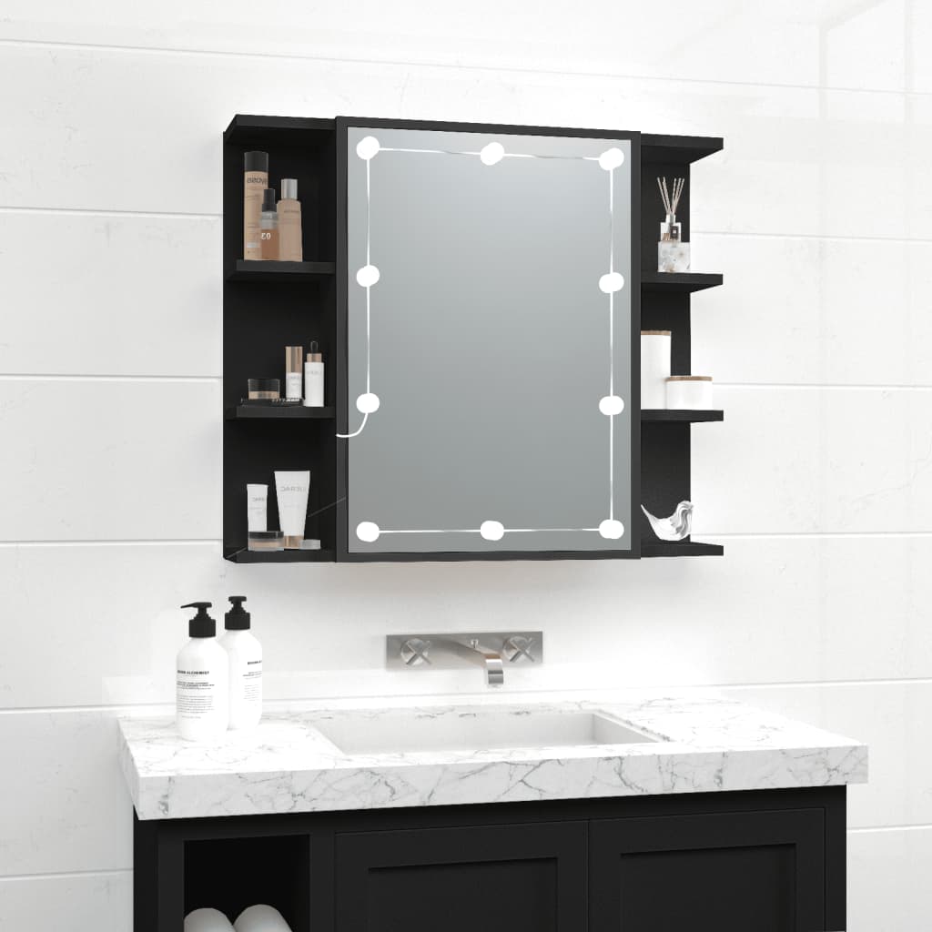 Mobile A Specchio Con Led 70X16,5X60 Cm
