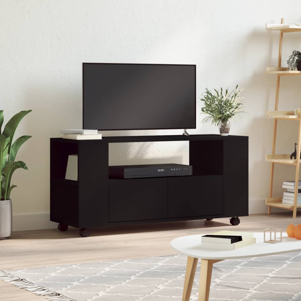 Mobile Porta Tv Con Ruote 102X34,5X43 Cm Truciolato
