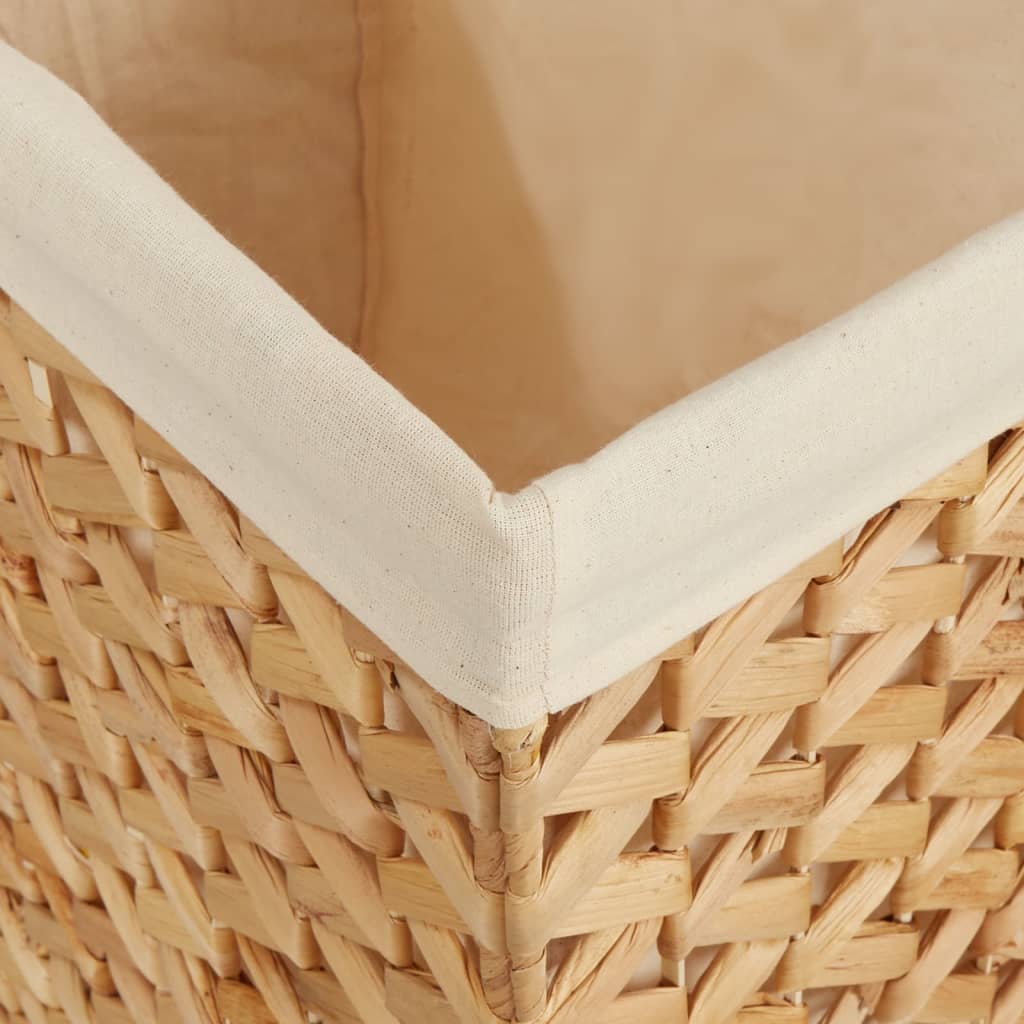Cesto Portabiancheria A 3 Sezioni 75X42,5X52Cm Giacinto D'acqua