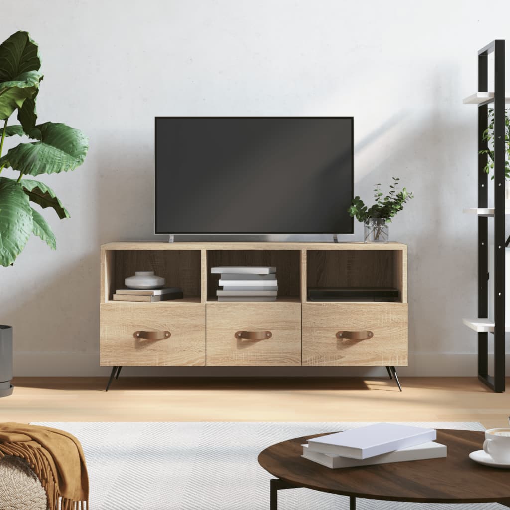 Mobile Porta Tv 102X36X50 Cm In Legno Multistrato