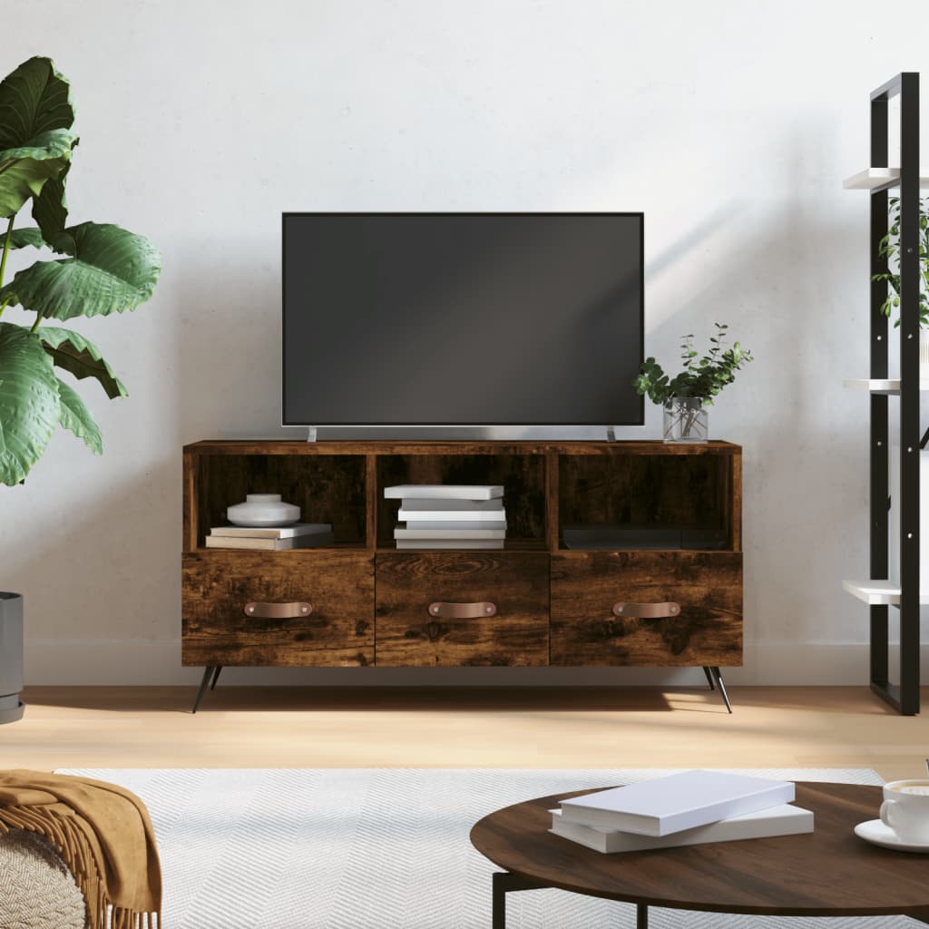 Mobile Porta Tv 102X36X50 Cm In Legno Multistrato