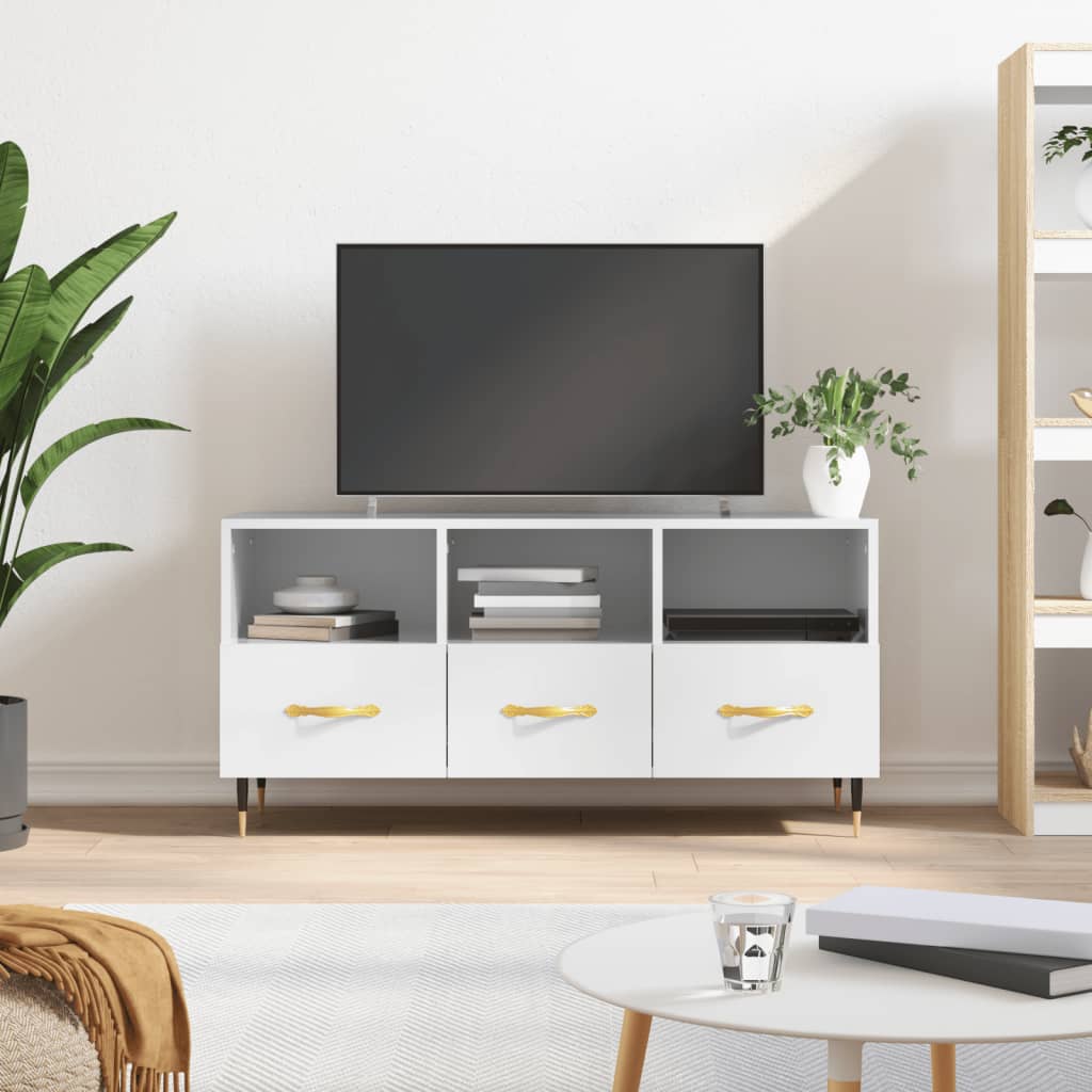 Mobile Porta Tv 102X36X50 Cm In Legno Multistrato