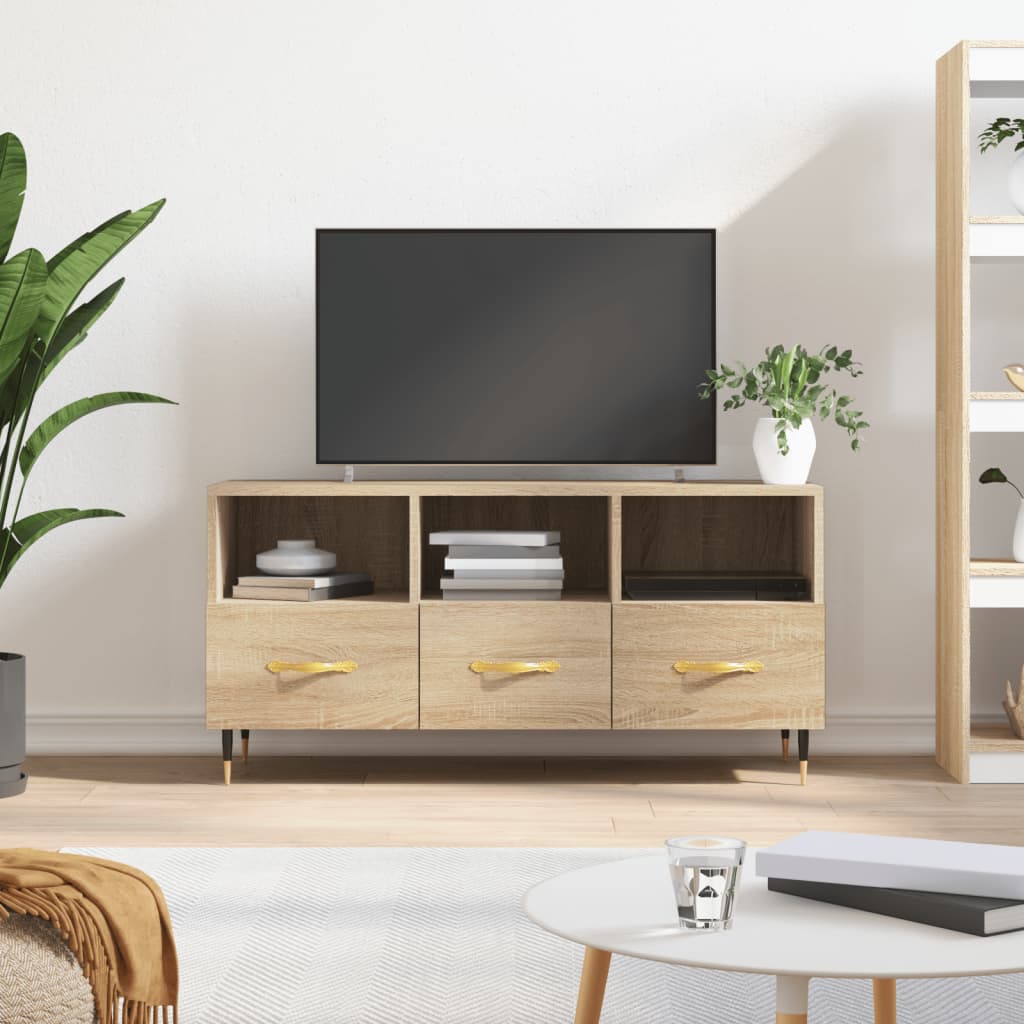 Mobile Porta Tv 102X36X50 Cm In Legno Multistrato