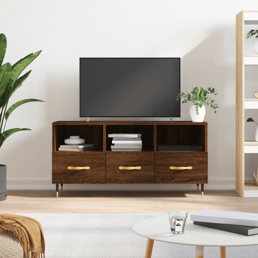 Mobile Porta Tv 102X36X50 Cm In Legno Multistrato