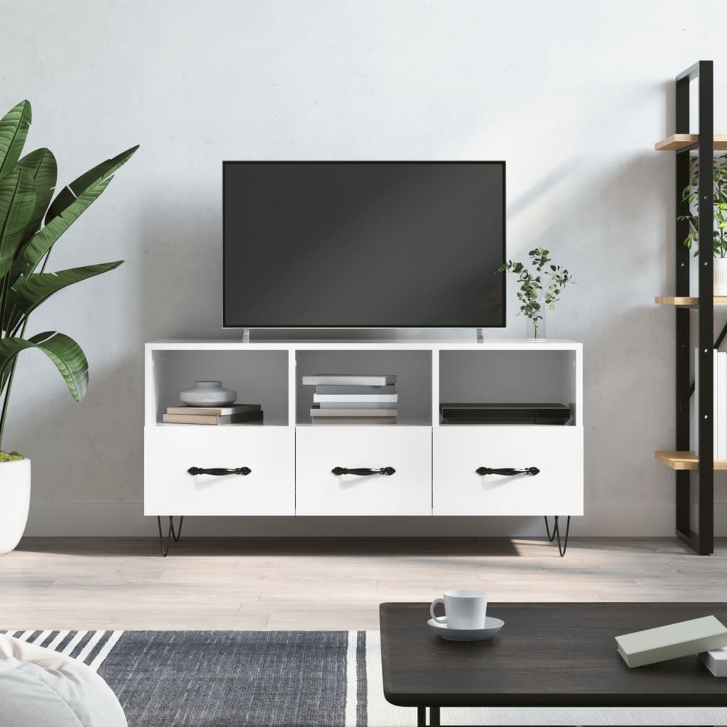 Mobile Porta Tv 102X36X50 Cm In Legno Multistrato