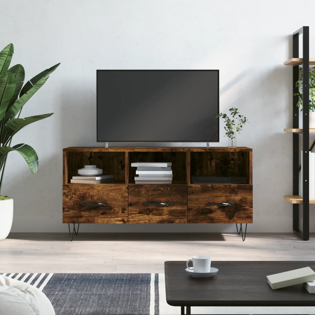 Mobile Porta Tv 102X36X50 Cm In Legno Multistrato