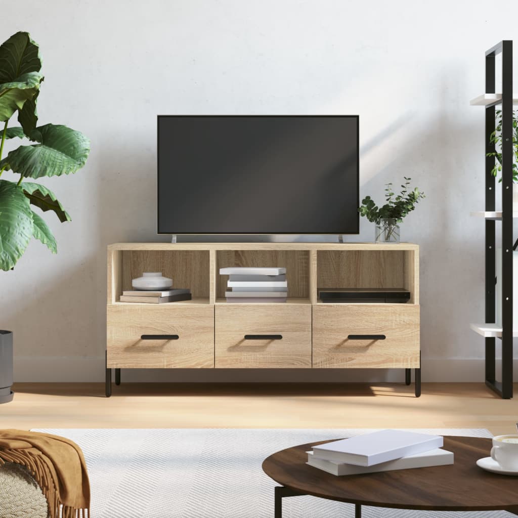Mobile Porta Tv 102X36X50 Cm In Legno Multistrato