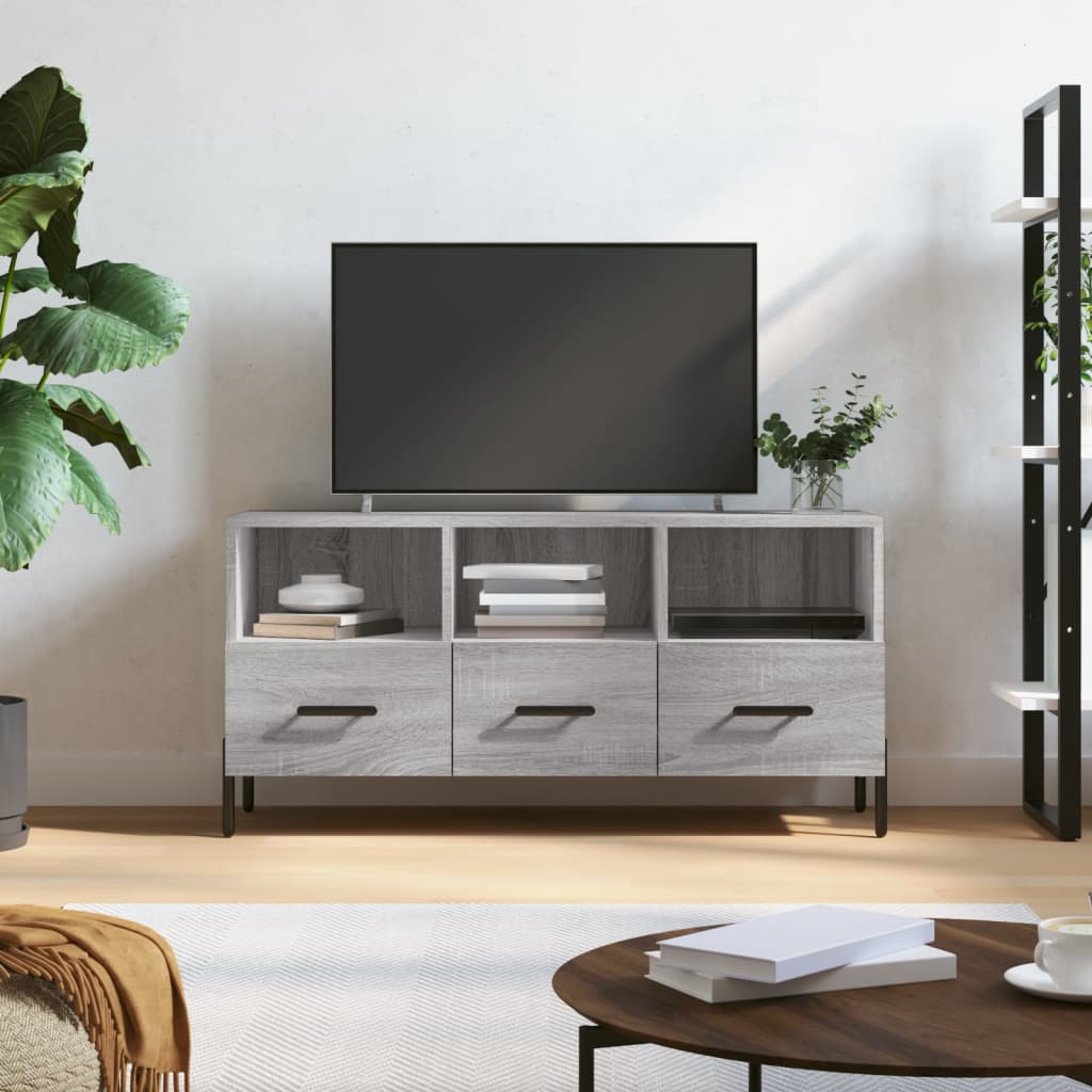 Mobile Porta Tv 102X36X50 Cm In Legno Multistrato
