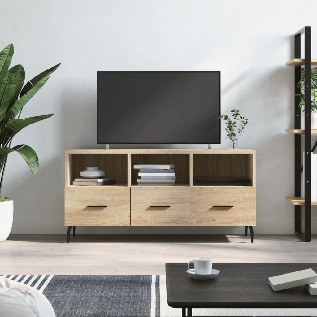 Mobile Porta Tv 102X36X50 Cm In Legno Multistrato