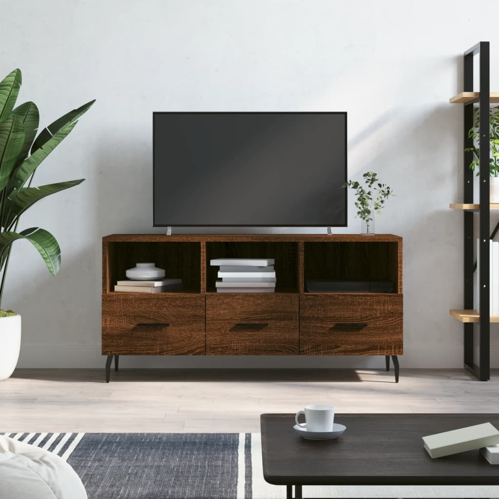 Mobile Porta Tv 102X36X50 Cm In Legno Multistrato