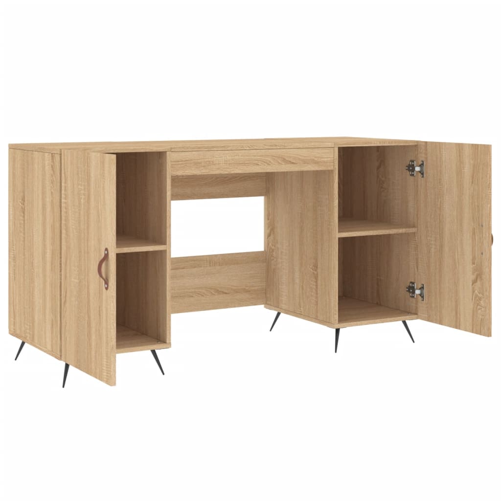 Scrivania 140X50X75 Cm In Legno Multistrato