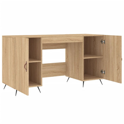 Scrivania 140X50X75 Cm In Legno Multistrato