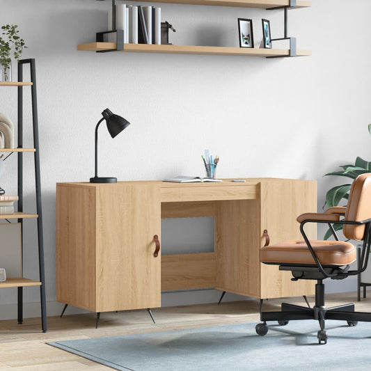 Scrivania 140X50X75 Cm In Legno Multistrato