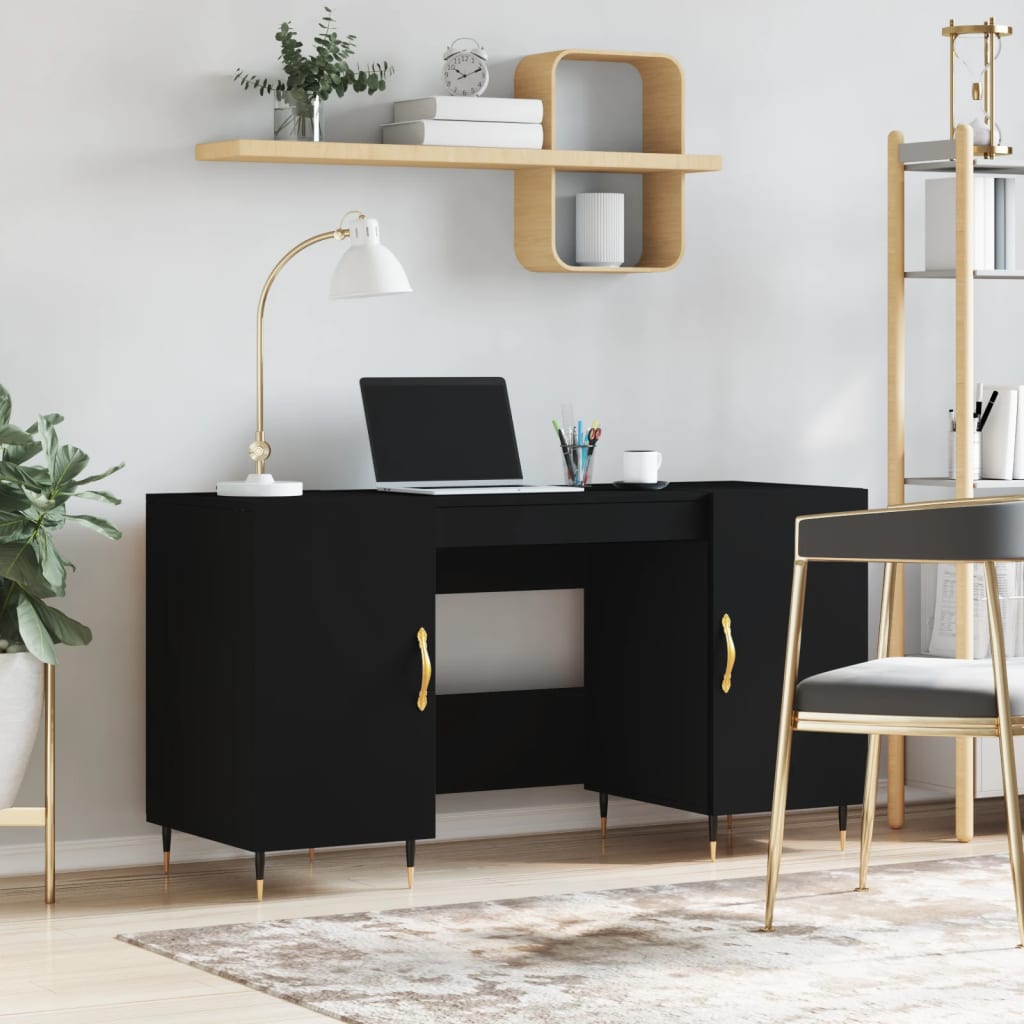 Scrivania 140X50X75 Cm In Legno Multistrato