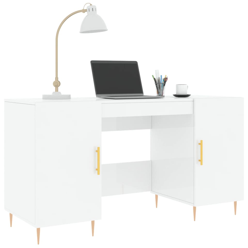 Scrivania 140X50X75 Cm In Legno Multistrato