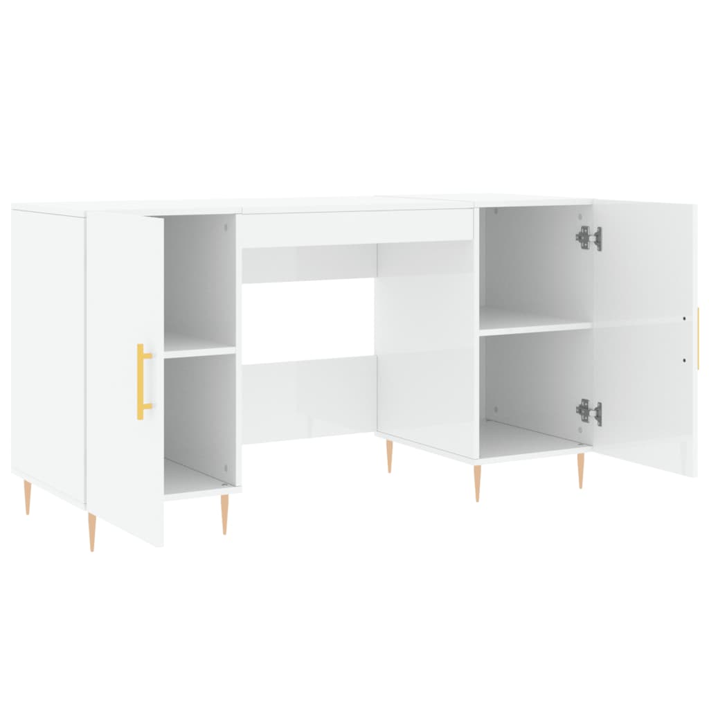 Scrivania 140X50X75 Cm In Legno Multistrato