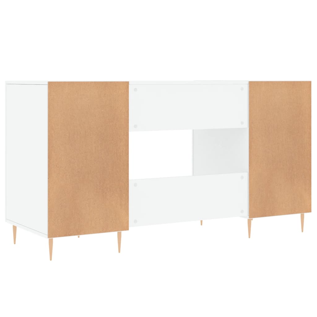 Scrivania 140X50X75 Cm In Legno Multistrato