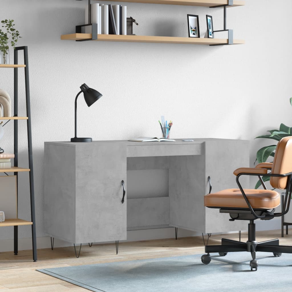 Scrivania 140X50X75 Cm In Legno Multistrato