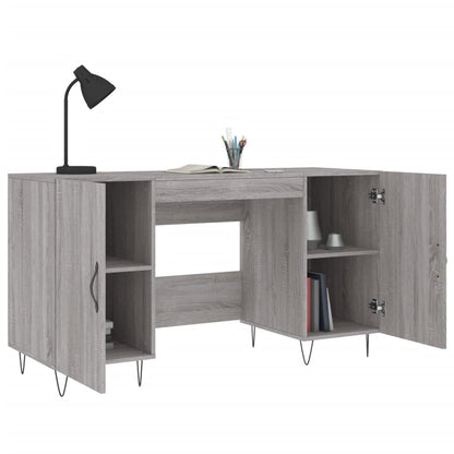 Scrivania 140X50X75 Cm In Legno Multistrato