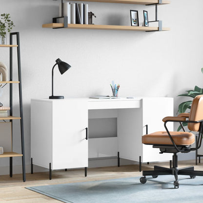 Scrivania 140X50X75 Cm In Legno Multistrato