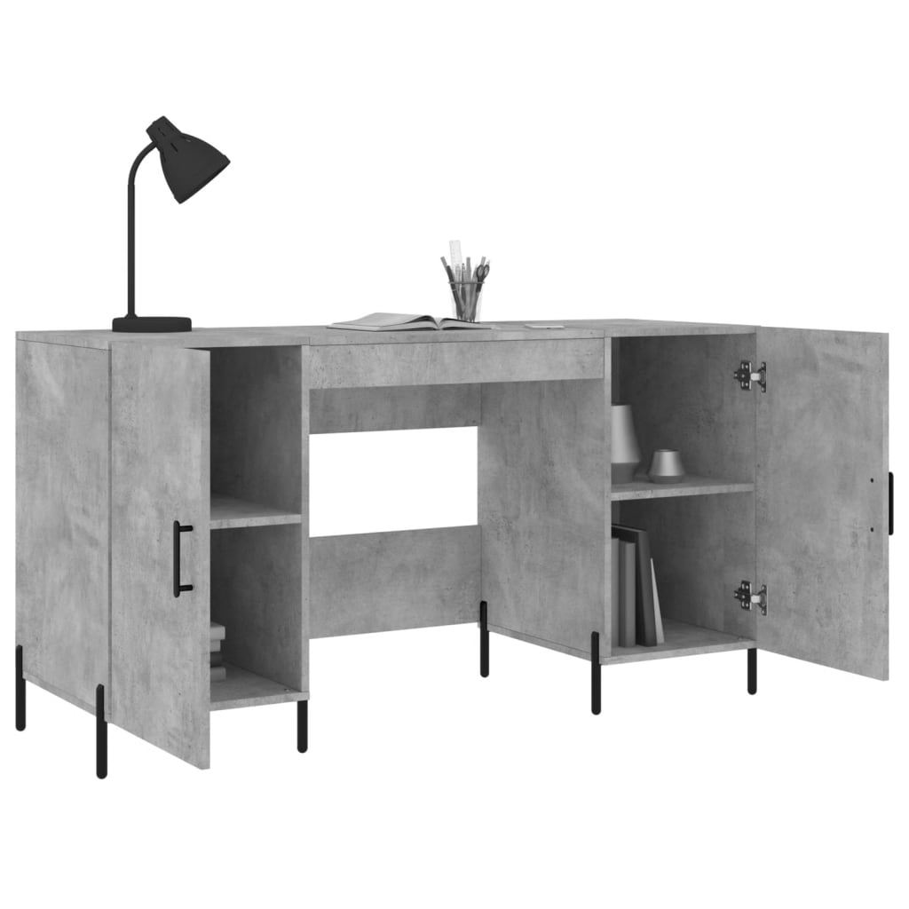 Scrivania 140X50X75 Cm In Legno Multistrato