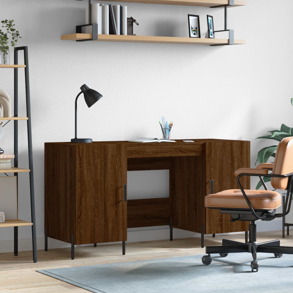 Scrivania 140X50X75 Cm In Legno Multistrato